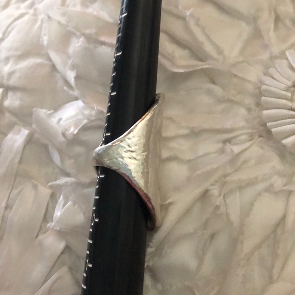 Big, funky, artsy, bold Sterling Silver Ring - Picture 5 of 8